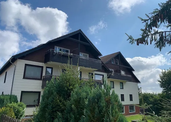 Апартаменты Heimathafen Harz Mit Balkon Браунлаге