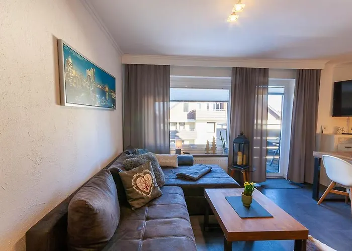 Heimathafen Harz Mit Balkon Апартаменты Браунлаге